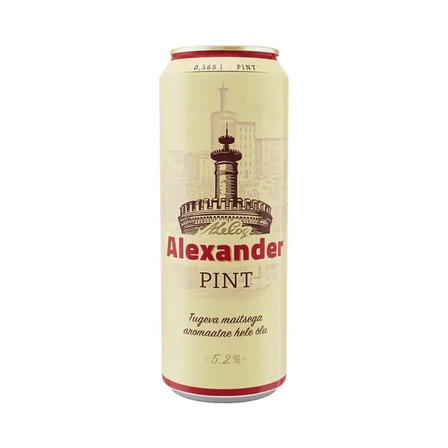 Hele õlu Alexander Pint, ALEXANDER, 568 ml purk