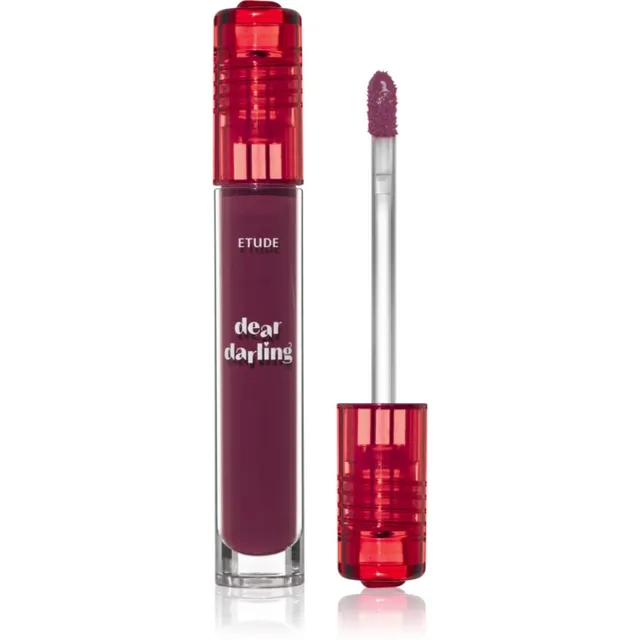 ETUDE Dear Darling Water Gel Tint Kauakestev huulevärv geelja tekstuuriga varjund 06 Sweet Potato Red 5 g