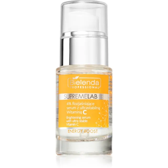 Bielenda Professional Supremelab Energy Boost Kirgastav seerum C-vitamiiniga 15 ml