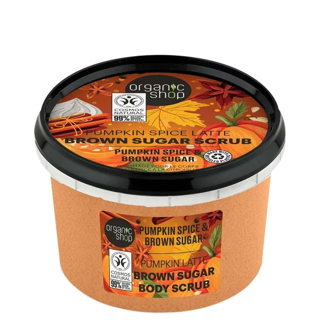 ORGANIC SHOP Pumpkin Spice & Brown Sugar Body Scrub 250ml