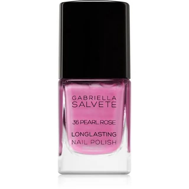 Gabriella Salvete Longlasting Enamel Kauapüsiv küünelakk pärlmutterläikega varjund 36 Pearly Rose 11 ml