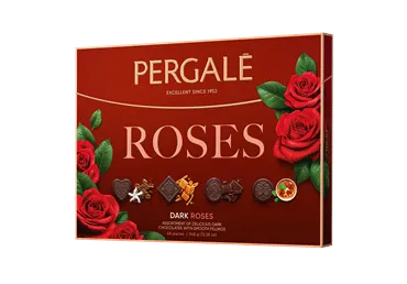 Kommikarp t.šokolaad Roses PERGALE 348g