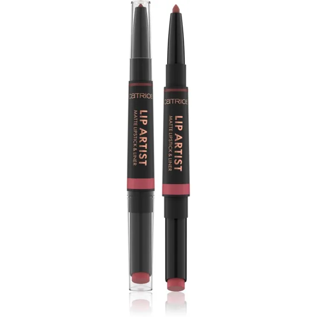 Catrice Lip Artist Matte Lipstick & Liner Huulepulk + huulepliiats mati efektiga varjund 020 Never Apart 1.74 g