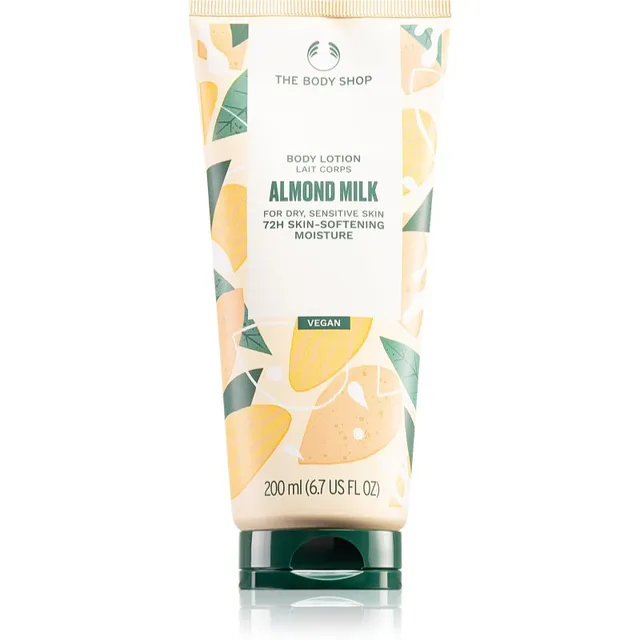 The Body Shop Almond Milk Body Lotion Kehapiim kuivale ja tundlikule nahale 200 ml