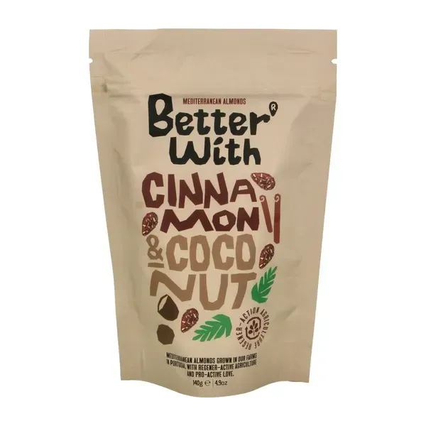 Mandlid kaneeli ja kookosega CINNAMON AND COCONUT