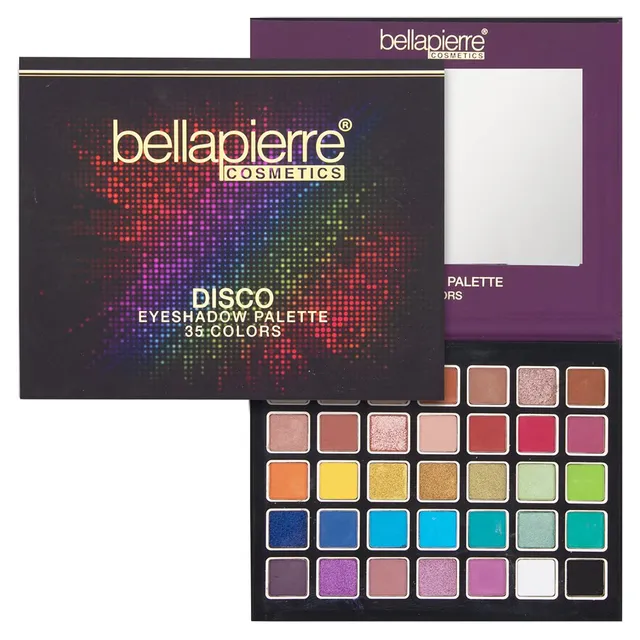 BELLAPIERRE Disco Eyeshadow Palette (35 Colors) 38g