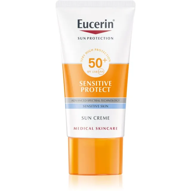 Eucerin Sun Sensitive Protect Kaitsev näokreem SPF 50+ 50 ml