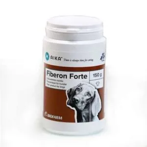 Biofarm Fiberon Forte kiudained seedimise tasakaalustamiseks koertele 150g