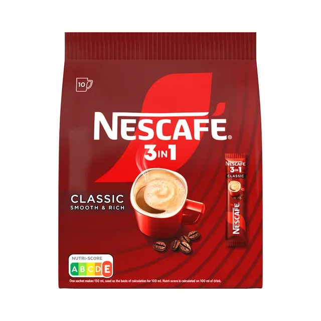 Nescafe Classic 3in1 Lahustuv Kohvijook 165g kott