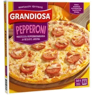 Grandiosa Pepperoni Kiviahjupitsa 340 g