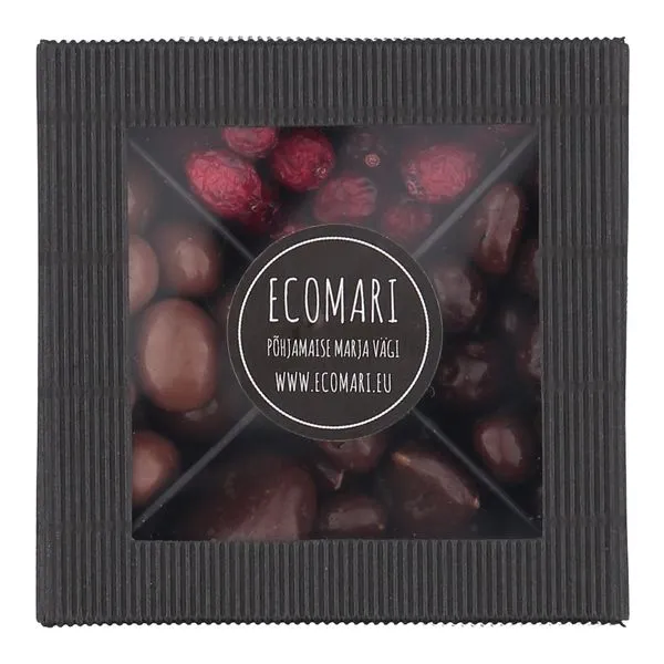 Põhjamaised marjad, viljad šokolaadis 160g