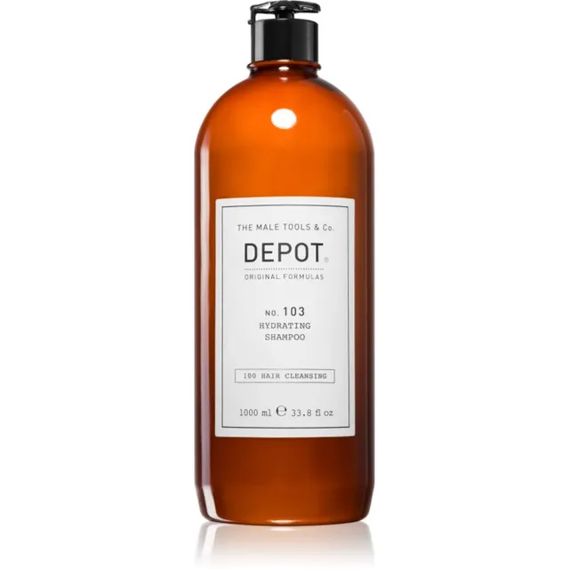 DEPOT 100 HAIR CLEANSING NO. 103 HYDRATING SHAMPOO Niisutav šampoon 1000 ml
