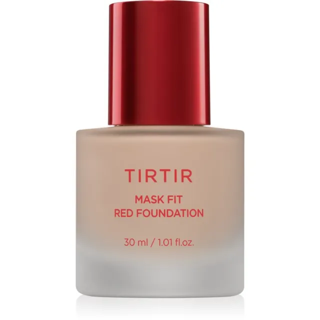 TIRTIR Mask Fit Red Foundation Valgustpeegeldav vedel jumestuskreem niisutava toimega varjund 21C Cool Ivory 30 ml