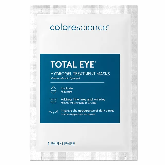 COLORESCIENCE Total Eye Hydrogel Treatment Masks 1pair