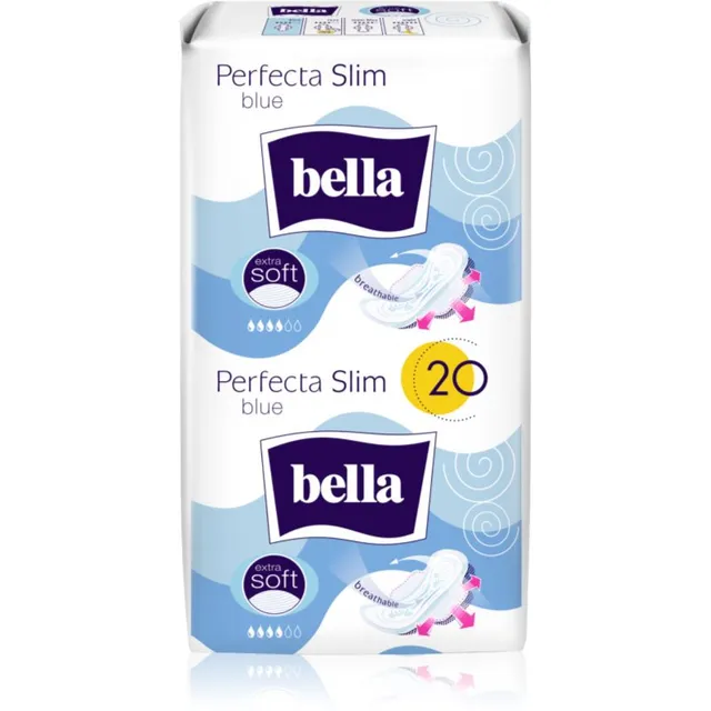 BELLA Perfecta Slim Blue Hügieenisidemed 20 tk