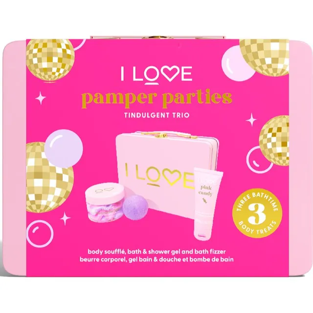 I Love Pamper Parties Tindulgent Trio Kinkekomplekt karbis