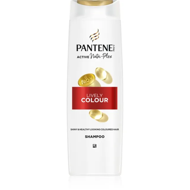 Pantene Pro-V Active Nutri Plex Lively Colour Šampoon värvitud, keemiliselt töödeldud ja pleegitatud juustele 400 ml