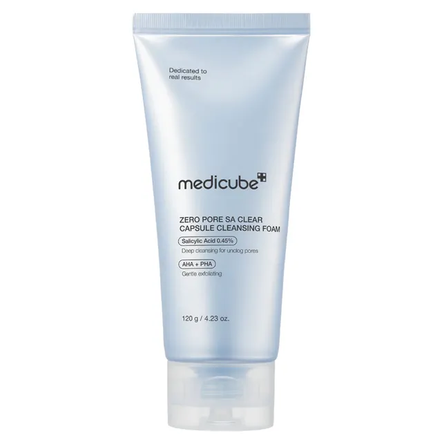 MEDICUBE Zero Pore Sa Clear Capsule Cleansing Foam 120g