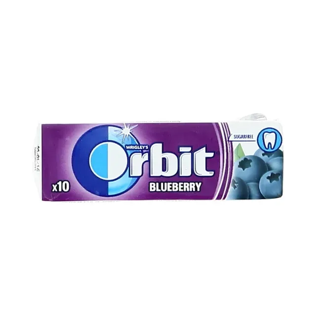 Närimiskumm Blueberry, ORBIT, 14 g