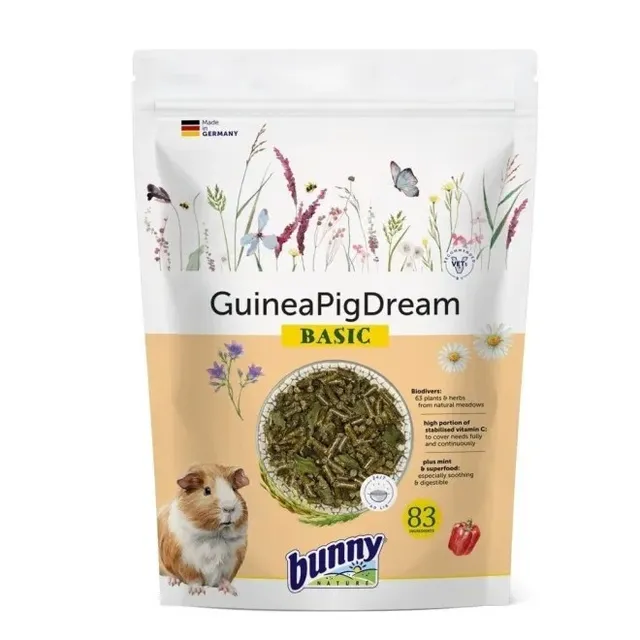 Bunny GuineaPigDream merisea täissööt, 600 g