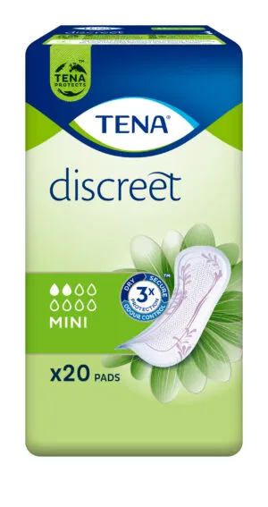 Uriinipidamatuse sidemed Discreet Mini, TENA, 20 tk