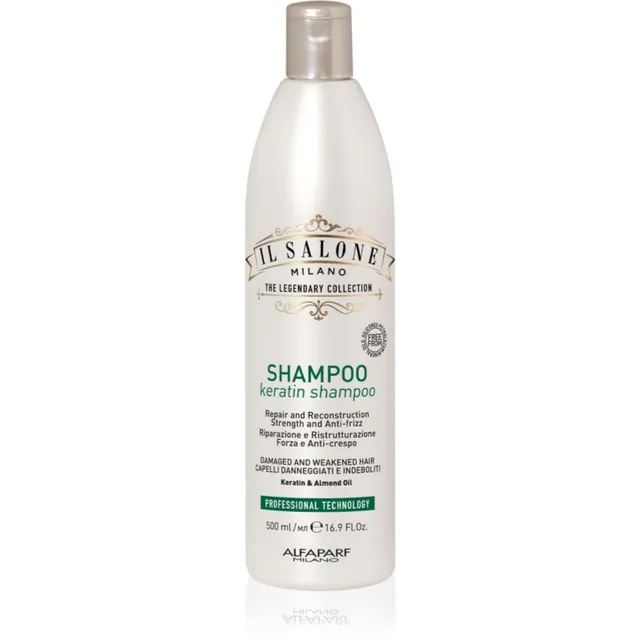 Alfaparf Milano Il Salone Milano Keratin Taastav šampoon kahjustatud juustele 500 ml