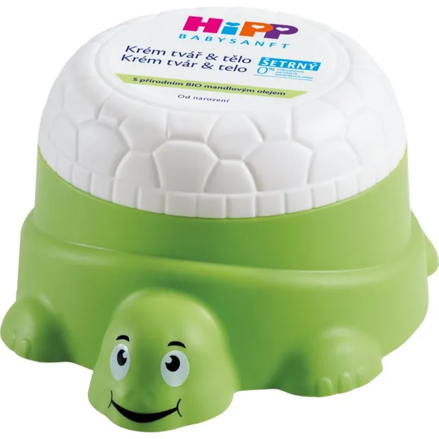 Hipp Babysanft Turtle Lastekreem näole ja kehale Sensitive 100 ml