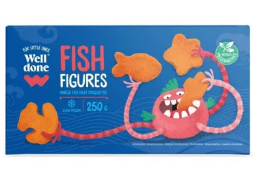 Külm. Kalakroketid WELL DONE 250g