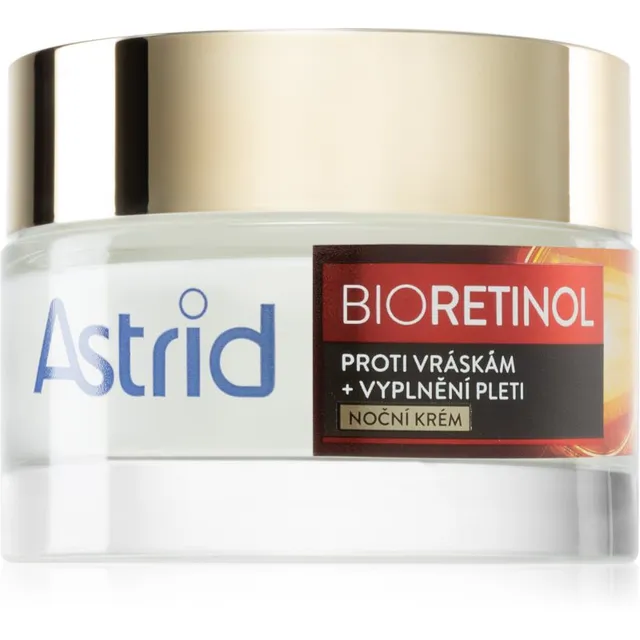 Astrid Bioretinol Niisutav kortsudevastane öökreem retinooliga 50 ml