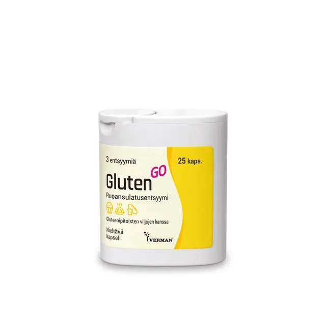 GLUTEN GO KAPSLID N25