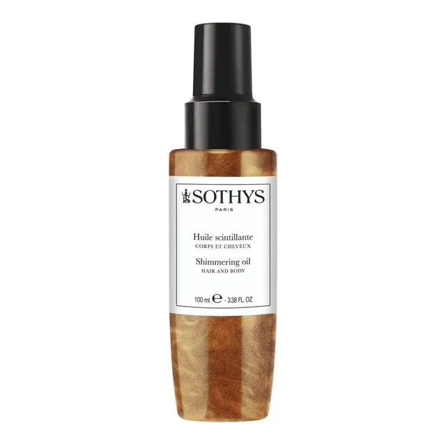 Shimmering sädelusega õli kehale ja juustele 100ml