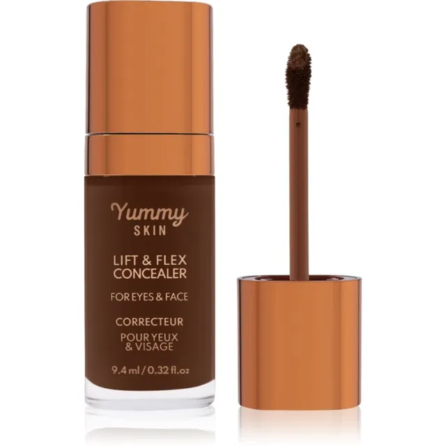 Danessa Myricks Beauty Yummy Skin Lift & Flex Concealer Vedel peitekreem mati efektiga varjund 19 - Deep with Warm Undertones 8.4 ml