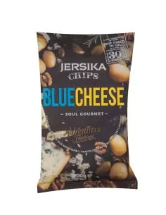 JERSIKA kartulikrõpsud sinihallitusjuustumaitselised 90 g