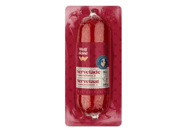 Kuumsuitsuvorst Servelaat WELL DONE,300g
