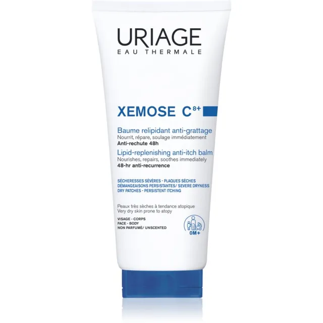 Uriage Xemose C8+ Lipid-Replenishing Anti-Itch Balm Rahustav palsam kuiva ja ekseemile kalduva naha jaoks 200 ml