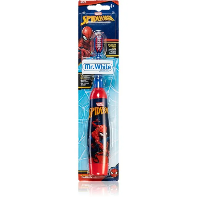Marvel Spiderman Battery Toothbrush Elektriline hambahari lastele soft 4y+ 1 tk