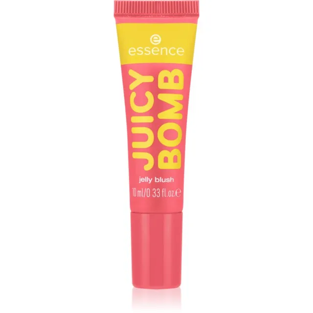 essence Juicy Bomb Party Põsepuna geelja tekstuuriga varjund 02 Peach Passion 10 ml