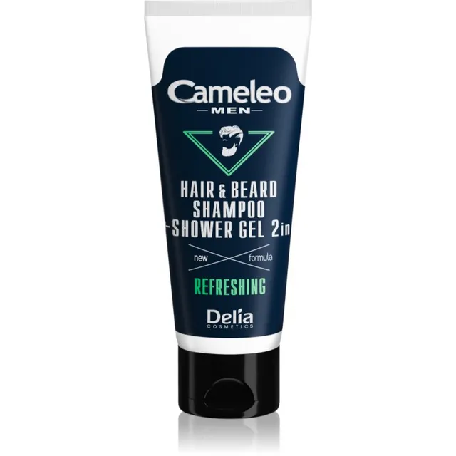 Delia Cosmetics Cameleo Men Šampoon ja dušigeel juustele, habemele ja kehale 150 ml