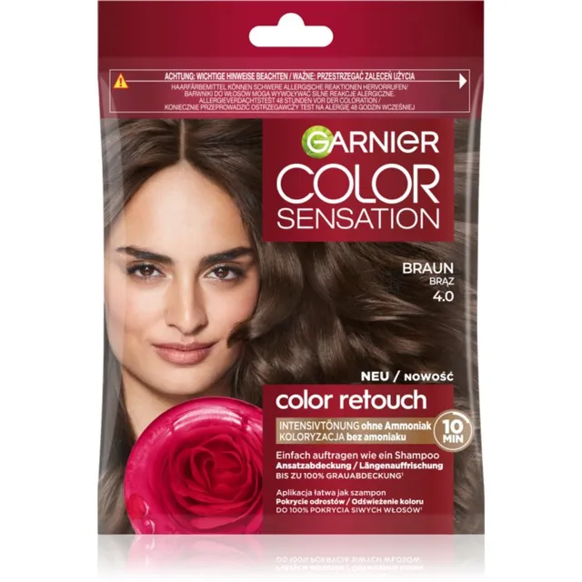 Garnier Color Sensation Toniseeriv šampoon juustele varjund 4.0 Brown 1 tk