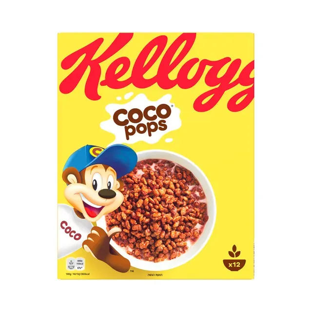 Hommikusöögihelbed Coco Pops, KELLOGG'S, 330 g