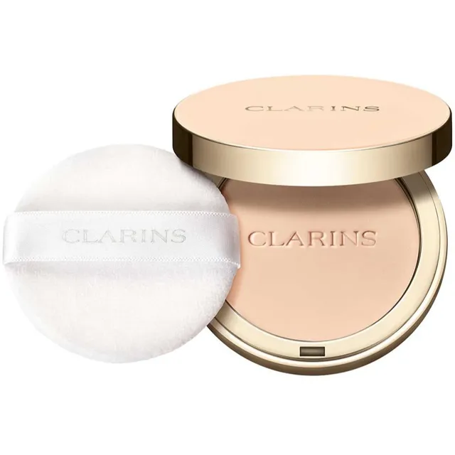 Clarins Ever Matte Compact Powder Kompaktpuuder mati efektiga varjund 01 10 g