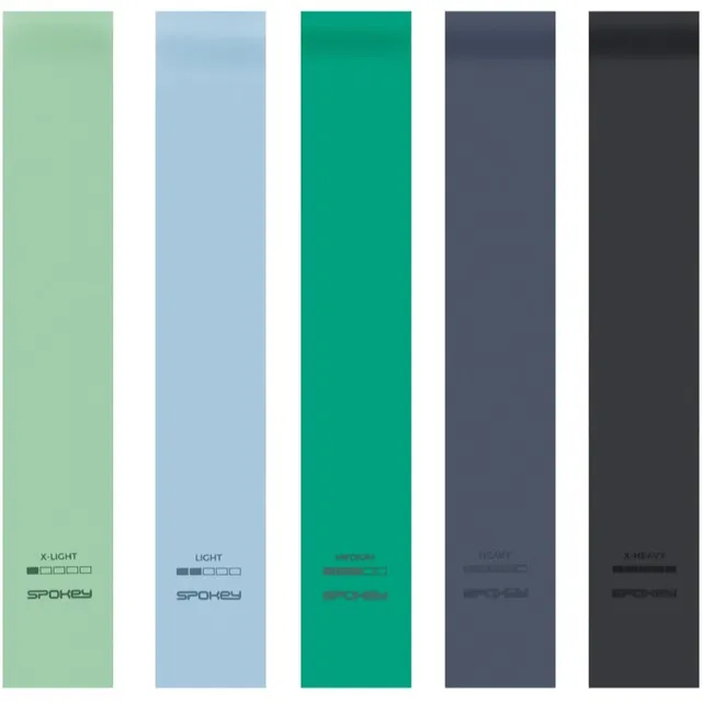 Spokey Artio Set vastupidavuskummi komplekt Green