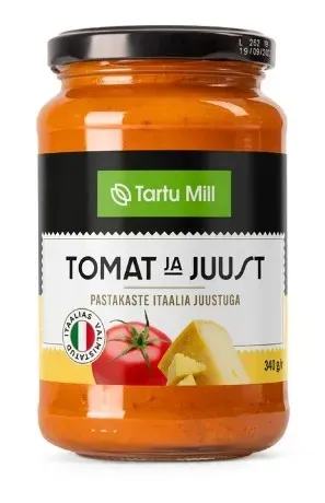 Tartu Mill Pastakaste Tomat ja Juust Itaalia 340g