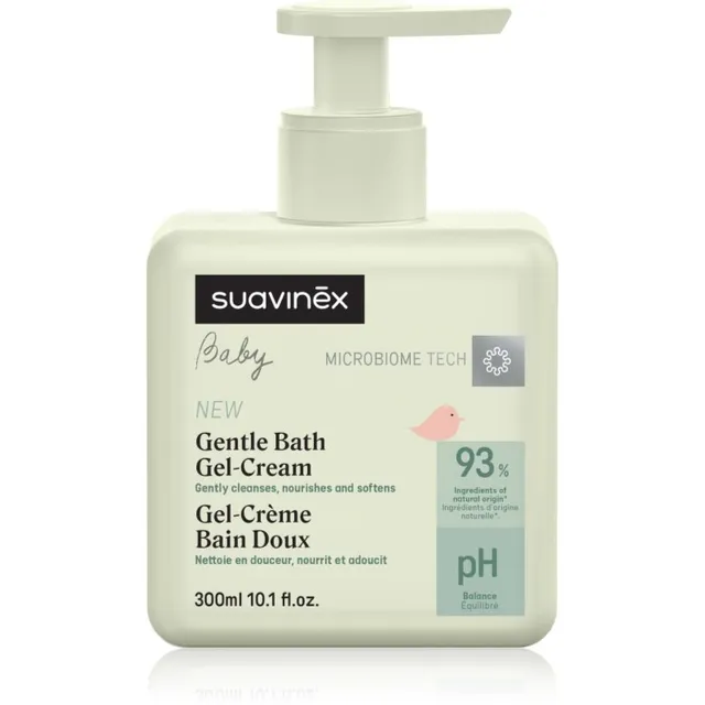 Suavinex Baby Gentle Bath Gel-Cream Vannigeel 300 ml