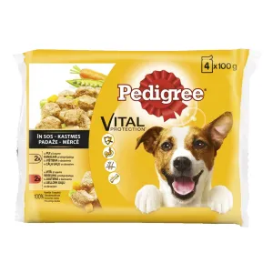 Pedigree koeraine 4-pakk Mixed, veise- ja maksasegu ning kana maitsevalik