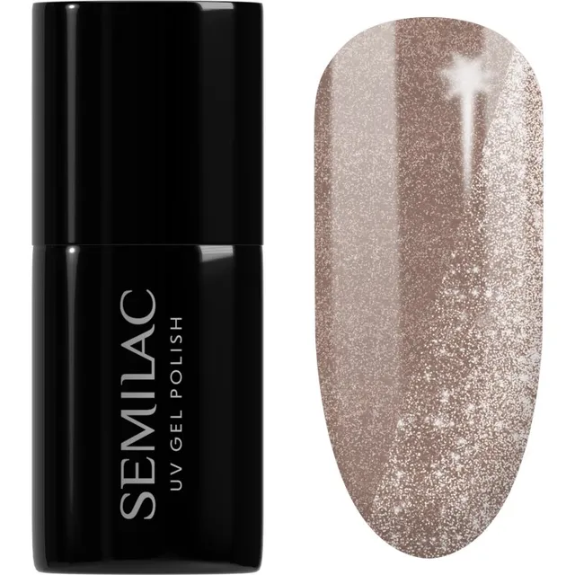 Semilac UV Hybrid New YEAAH Geelküünelakk UV / LED lambiga kasutamiseks varjund 408 Less Sugar 7 ml