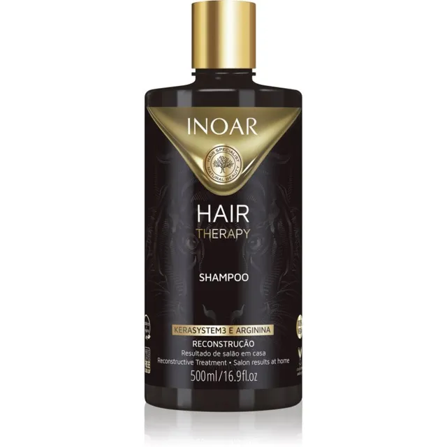 INOAR Hair Therapy Tugevdav šampoon kahjustatud juustele 500 ml