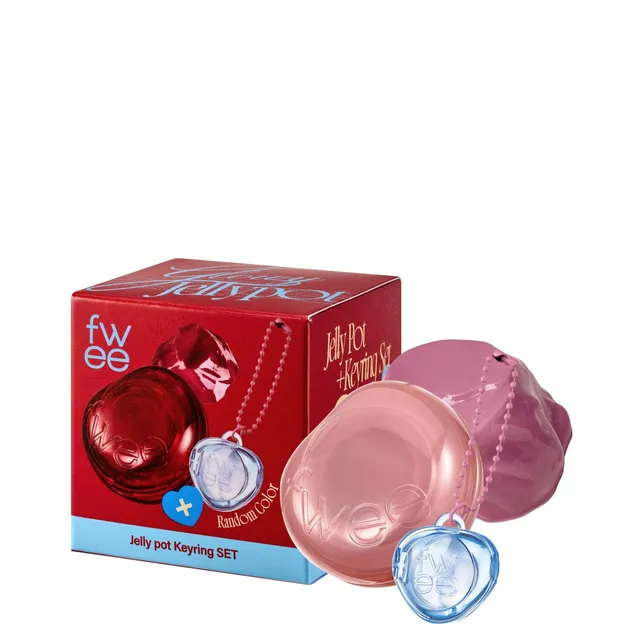 FWEE Lip & Cheek Glowy Jelly Pot No.JN02 Milky Keyring Set
