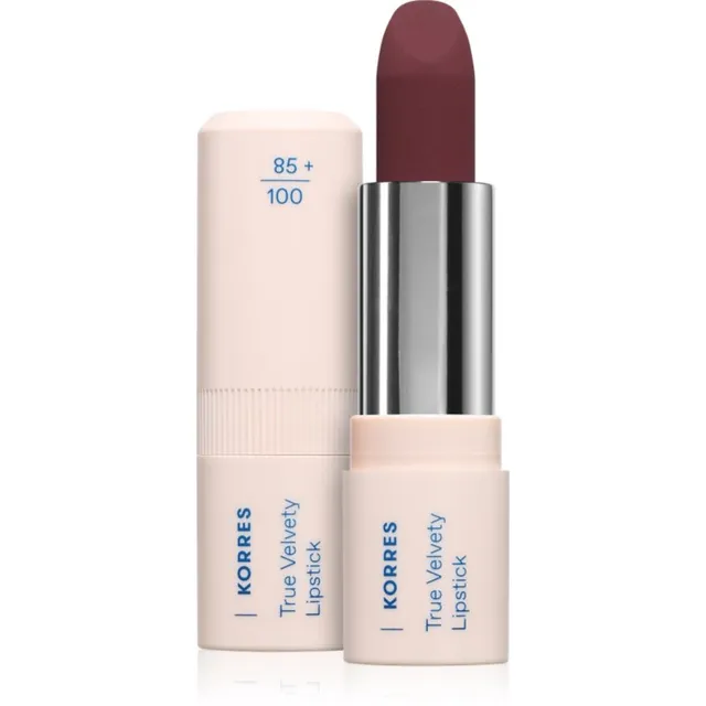 Korres True Velvety Lipstick Kreemjas huulepulk satiinise viimistlusega varjund Wine Red 3 g