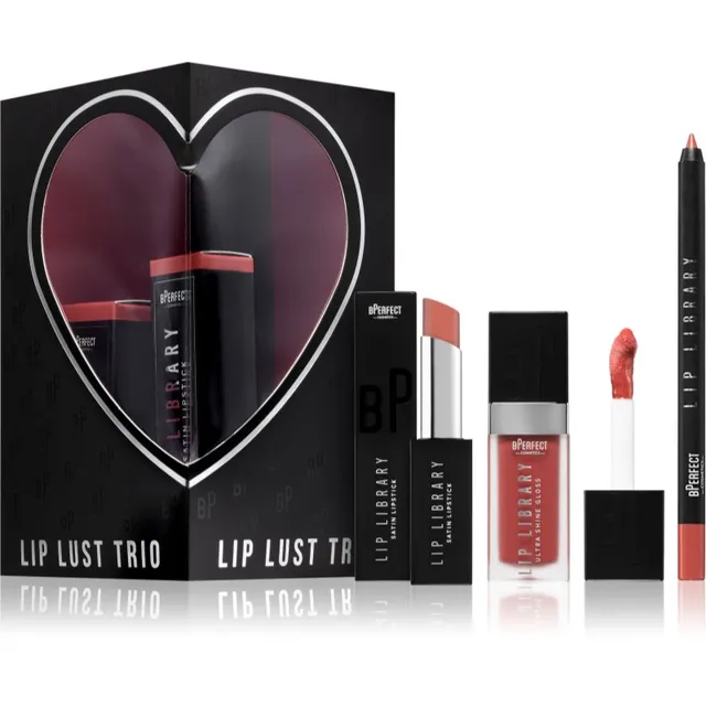 BPerfect Lip Lust Trio Huulepulkade komplekt varjund Hero Trio
